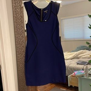 Express blue dress